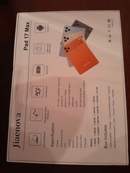 Продам новый планшет