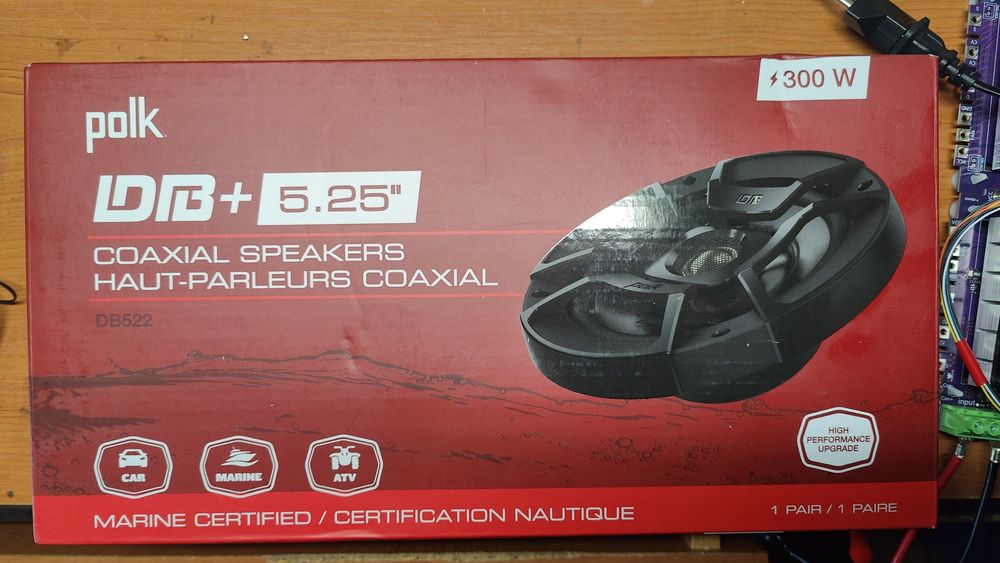 4 Boxe coaxiale Polk 300w noi,nefolosite