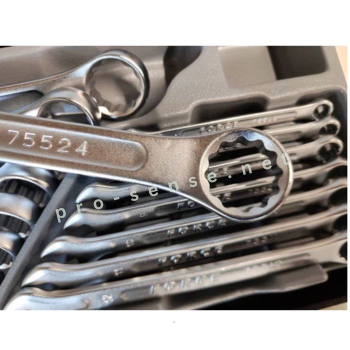 Звездогаечни Ключове Професионален Комплект 6-24мм 16 части FORCE 5161