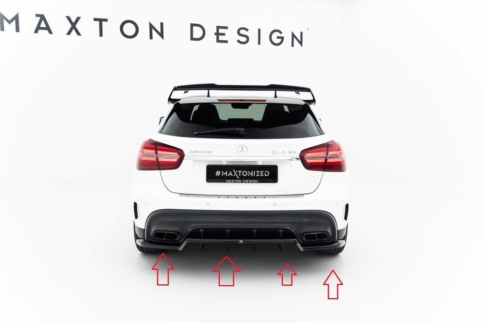 Body kit Mercedes GLA 45 AMG X156 Facelift 2017-2020 v1 Maxton Design