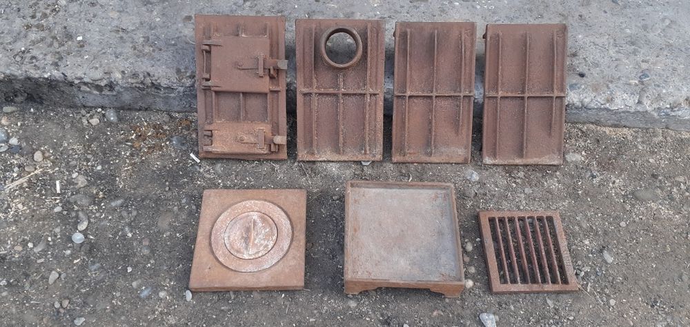 Печь чугуная разборная