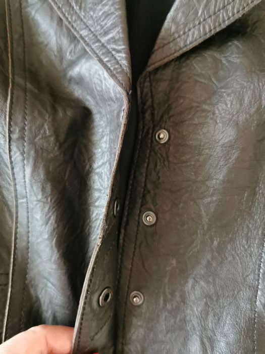 Естествена кожа сако