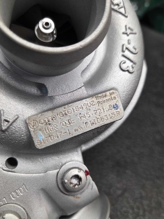 Turbosuflanta reconditionata VAG GTC1549VZ (817047-1 )