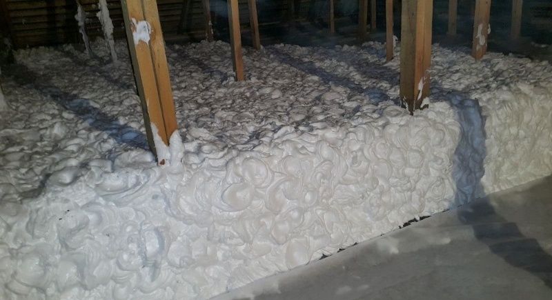 Утепление крыши стен мансард