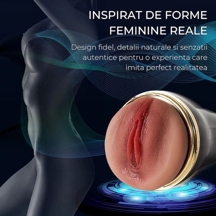 Dispozitiv personal cu vibrații – rezistent la apă, mai multe moduri