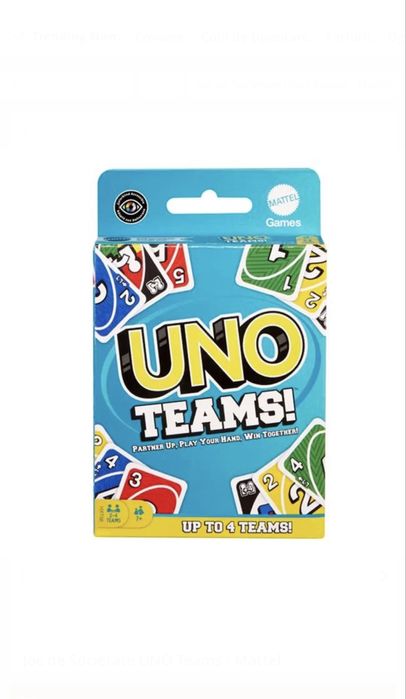 UNO Teams joc de societate