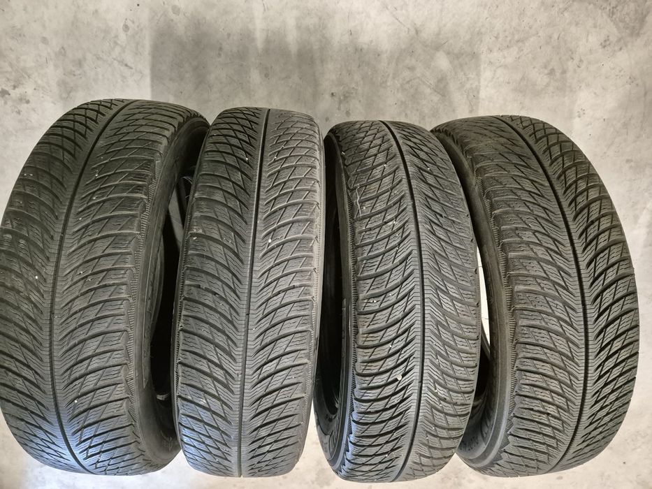 4 anvelope iarna Michelin Pilot Alpin 5 215 65 17 stare buna