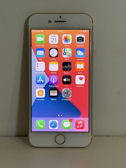 iPhone 7 Gold, 32GB, iOS 14.3