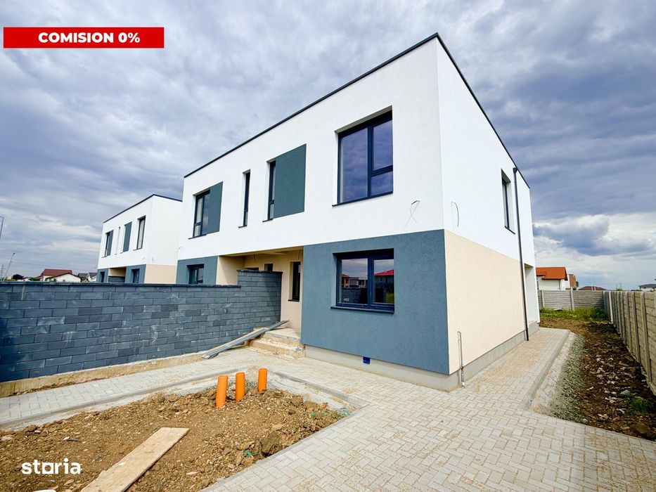 Duplex cu 4 camere si 3 bai - izolat fonic - Zona Kaufland - Mosnita