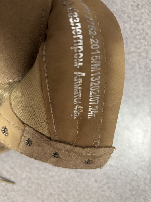 Продам ботинки, берцы желтые