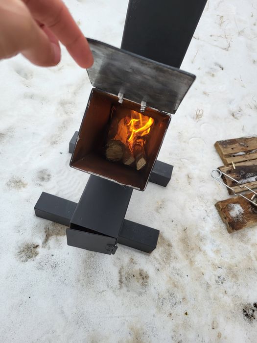 Печка для охоты/походов