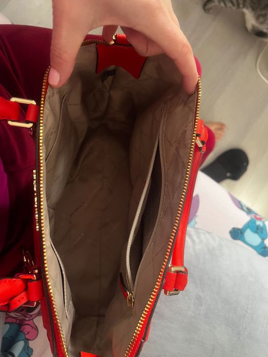 Geanta originala dama, Michael Kors,  piele naturala, certificat garantie