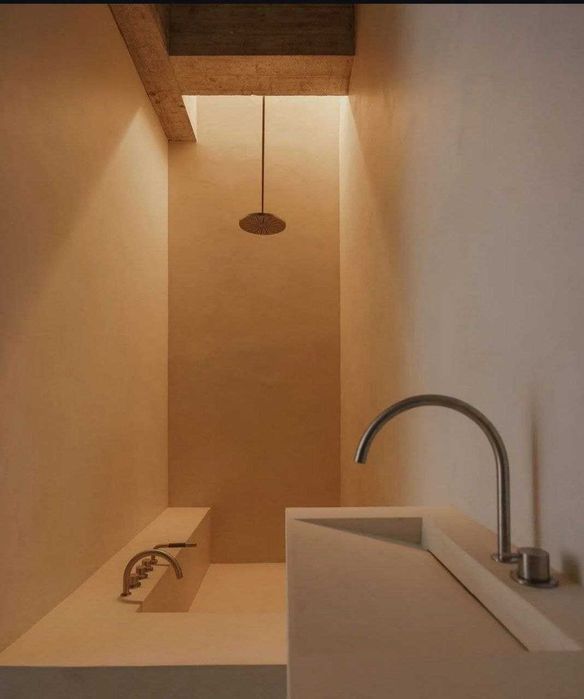 Бесшовное микроцементное покрытие