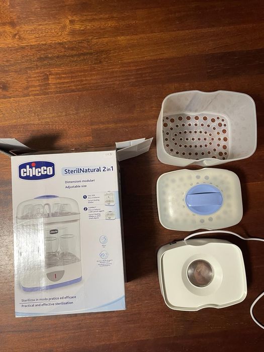 Електрически стерилизатор 2 в 1 Chicco