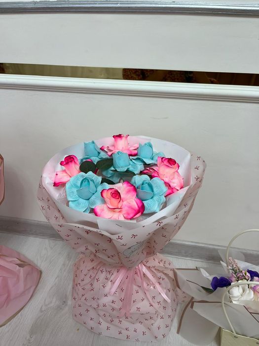 Цветы. Мыльные роза.