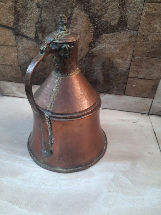 Медна бакърена кана,ибрик