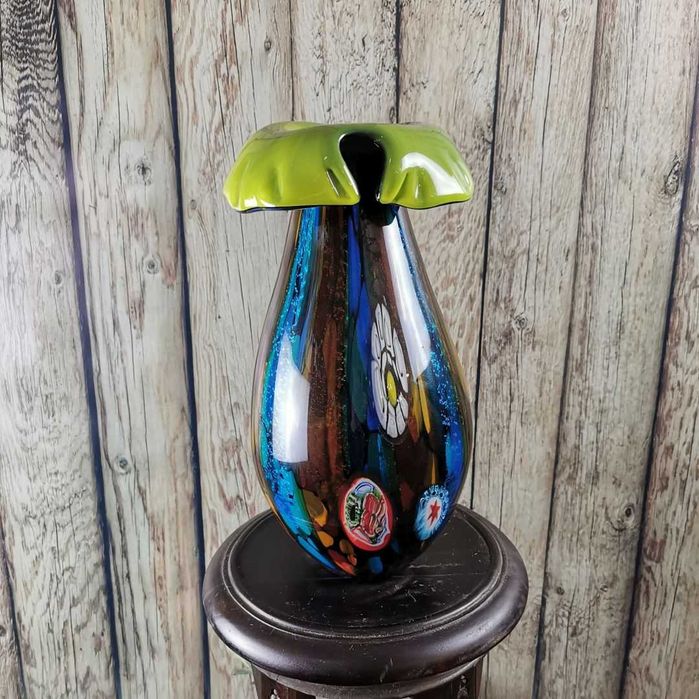 Голяма стъклена ваза - Разцъфване