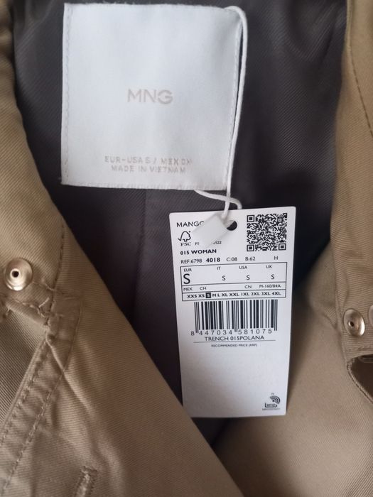 Нов Тренчкот от MANGO