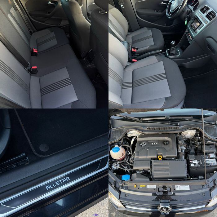 VW Polo AllStar 1.4 TDI Euro 6 2017 Navi/Climatronic/Incalzire scaune
