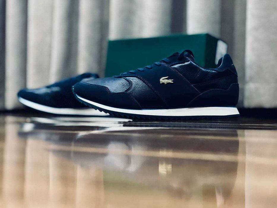Lacoste мужские кожаные кроссовки РАЗМЕР 40