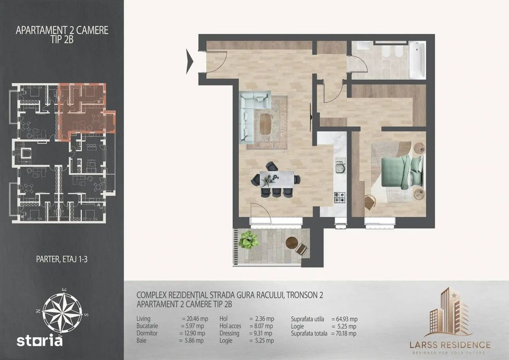 Apartament 2 Camere Theodor Pallady 12 Min Metrou Nicolae Teclu