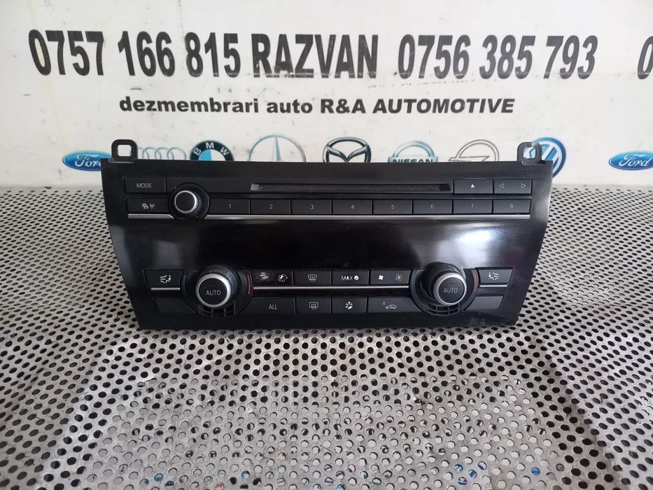 Panou Modul Unitate Comanda Clima Climatronic Bmw Seria 7 F01 F02 F03 F04 Cod  Dezmembrez Bmw F01 F