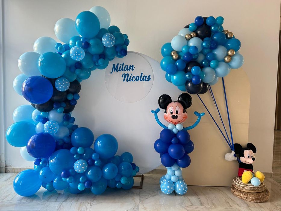 Aranjamente din baloane, decor panouri baloane