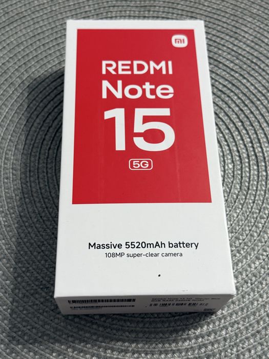 Xiaomi REDMI Note 15 - 5G!