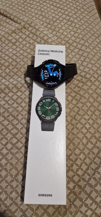 Galaxy watch 6 clasic 47mm Lte,gps,wifi,la cutie full