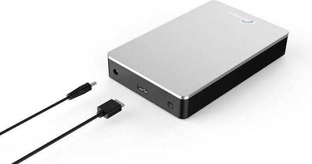 Hard disk extern portabil,SONNICS ,4TB,rosu,gri și albastru,sigilat