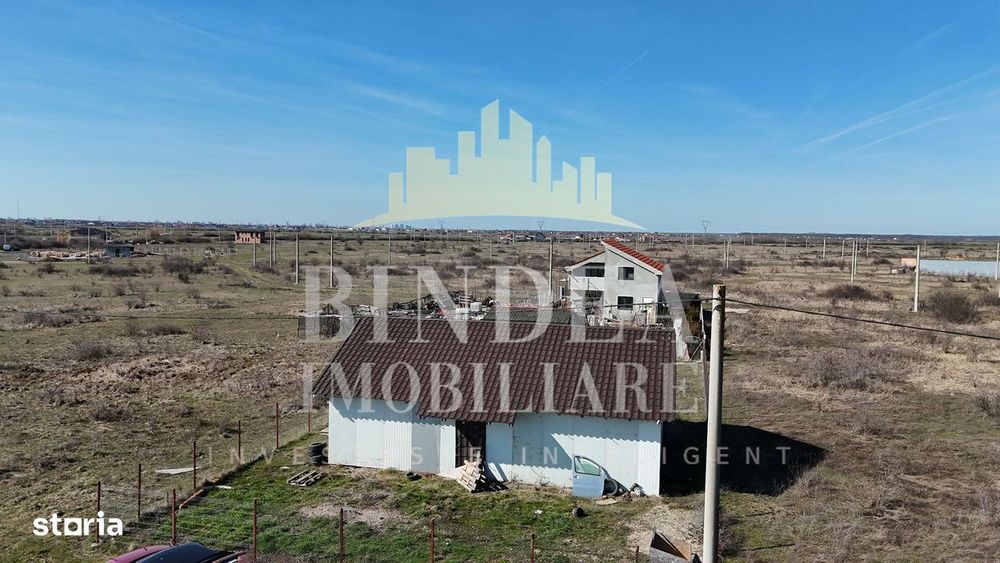 Teren intravilan Mosnita Noua 627mp+ constructie cadru metalic