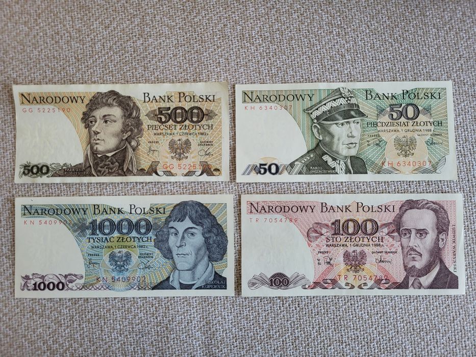 Bancnote vechi si noi UNC