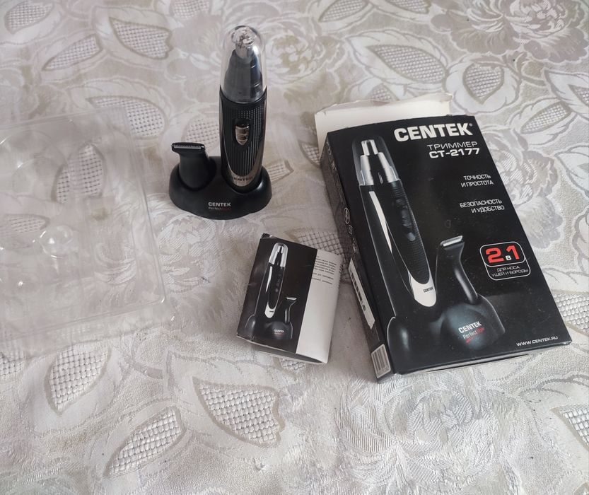 Триммер Centek CT-2177 черный