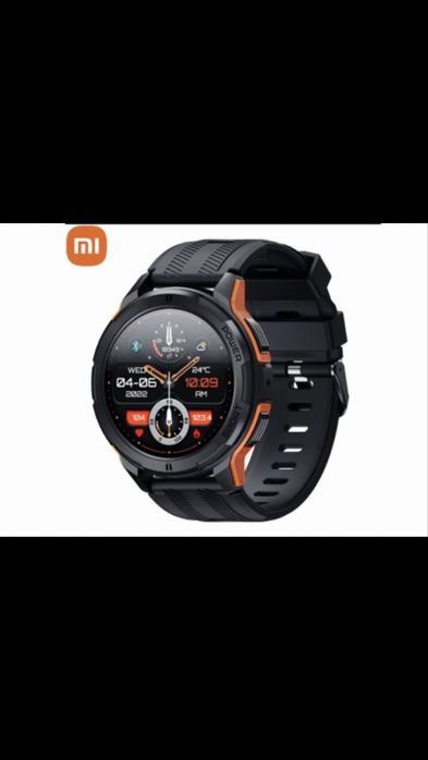 New Xiaomi Military Smart Watch Men Amoled