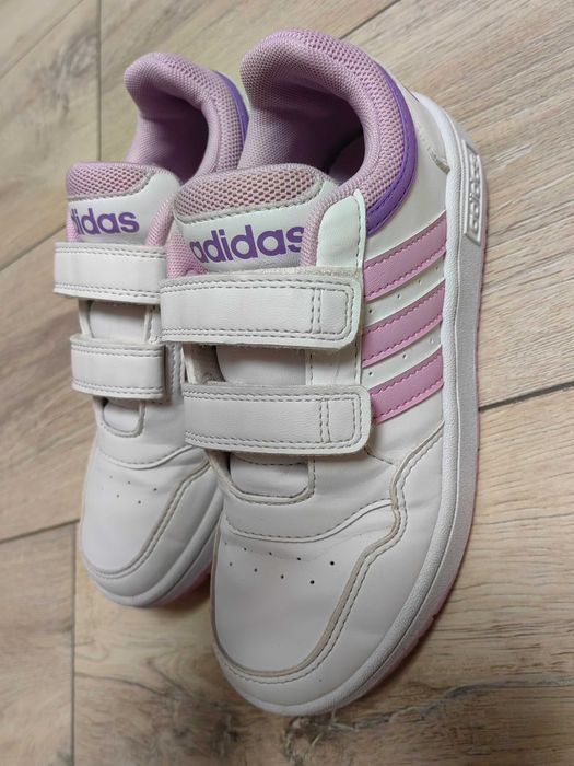 Маратонки Adidas бели кожени 32