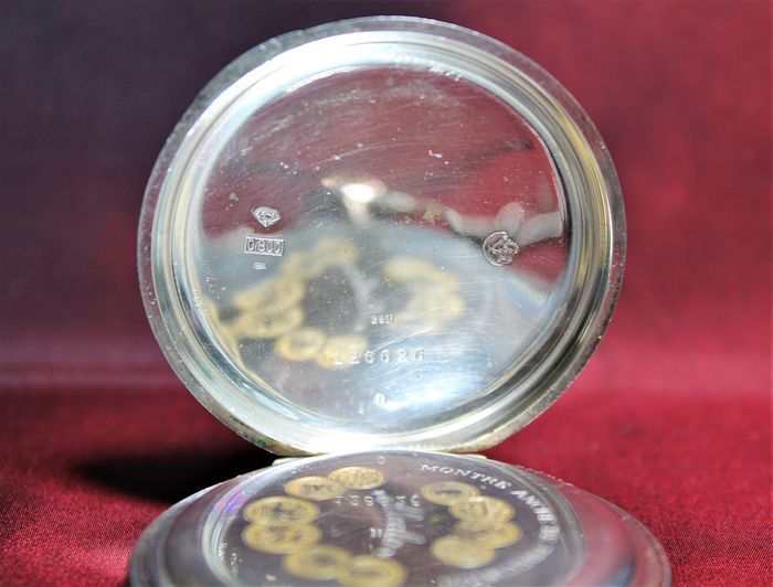 ALCALA винтидж джобен часовник от 1901-1949