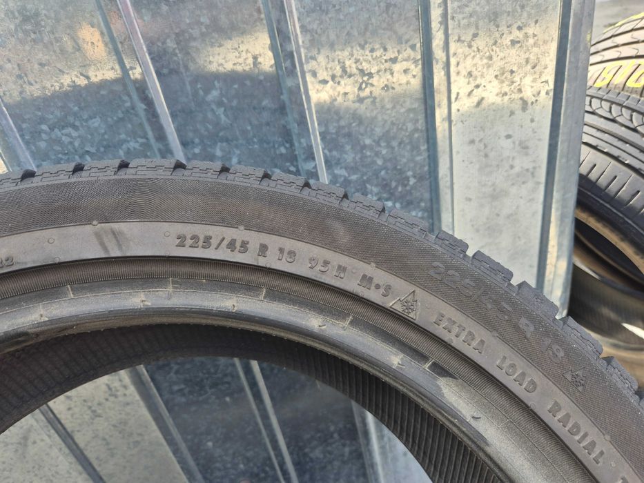 1 Anvelopa M+S IARNA - 225/45/18 95H - Continental TS830P - SSR RFT - Stare F BUNA - DOT 2015 !