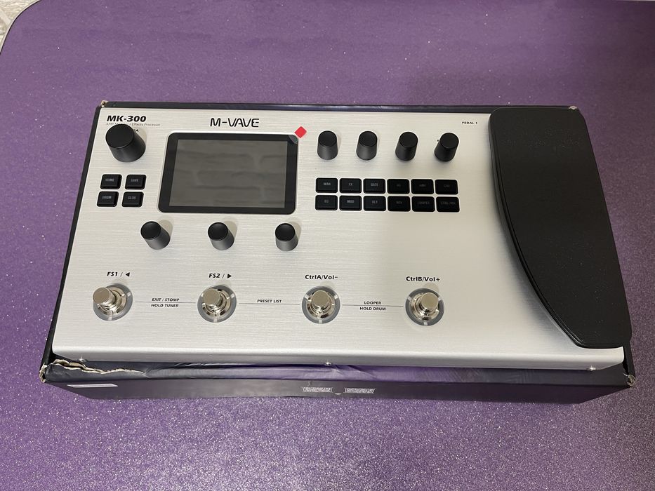Гитарный процессор M-VAVE MK-300 (Новинка, IR, ANN-нейросети)