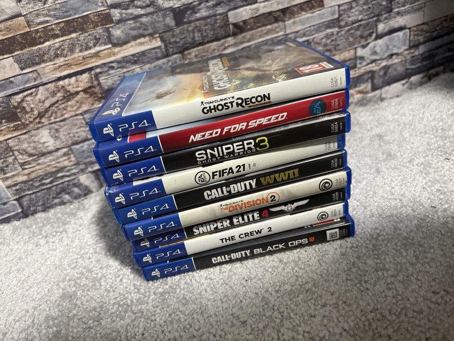 Jocuri PS4 in stare perfecta.