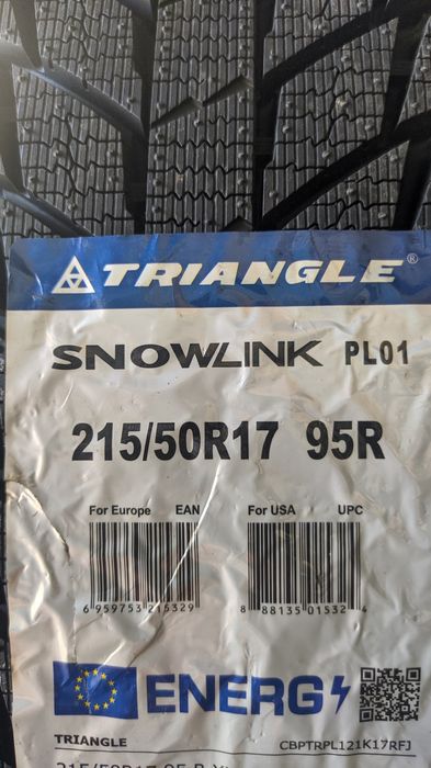 215/50R17 Triangle PL01