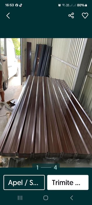 Tablă acoperiș și gard