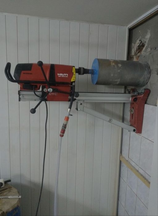 Сверлим бетон,кирпич,жб в Алмате Отверстия в бетоне без пыли,под трубы