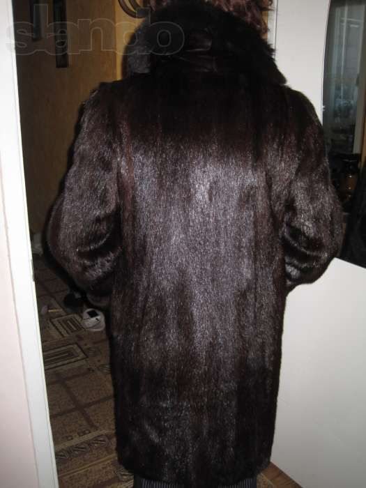 Красивая шуба. Норка/хорек