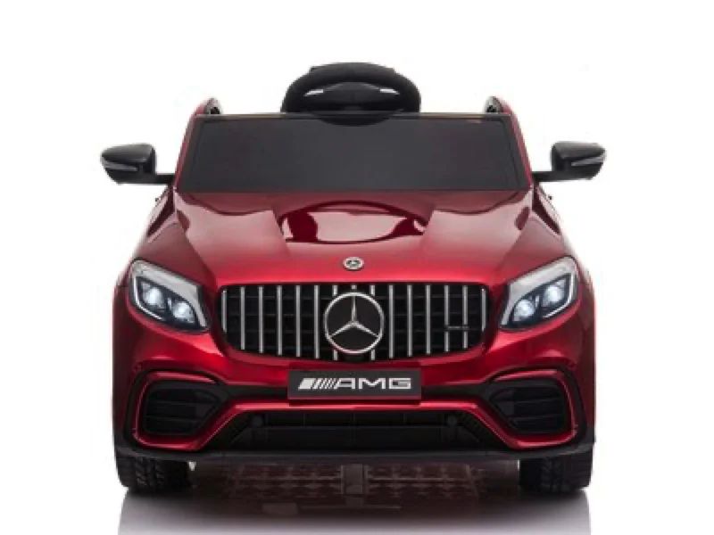 Mercedes-benz glc 63 12v – детска акумулаторна кола, червена, eva гуми