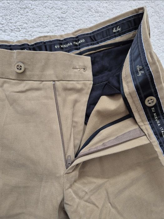 Pantaloni de lux Su Misura Italiano, Slim, Bărbați - 46