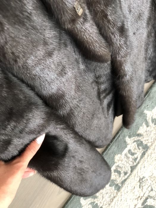 Норковая шуба в пол