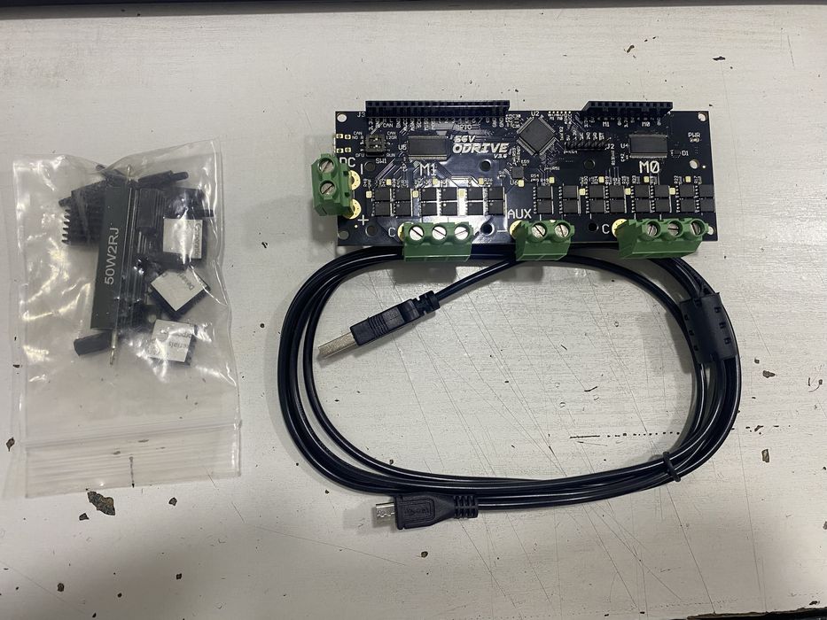 Odrive v3.6 бесщеточный контроллер двигателя