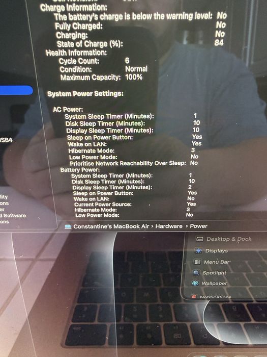 Macbook Air M4 15 in. 256 GB