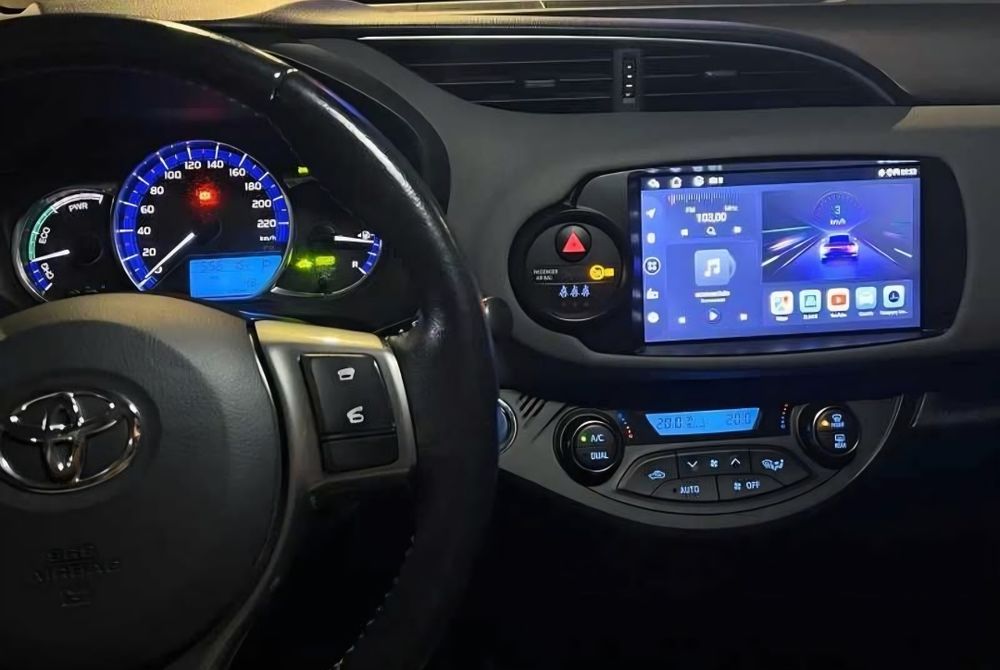 Мултимедия  андроид 8/128 GB за Toyota Yaris/ярис  хибрид/hybrid /petro