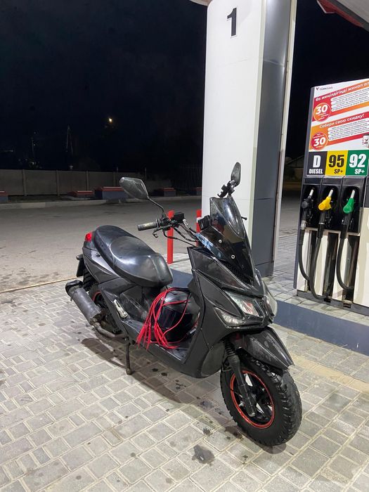 Мопед скутер самурай